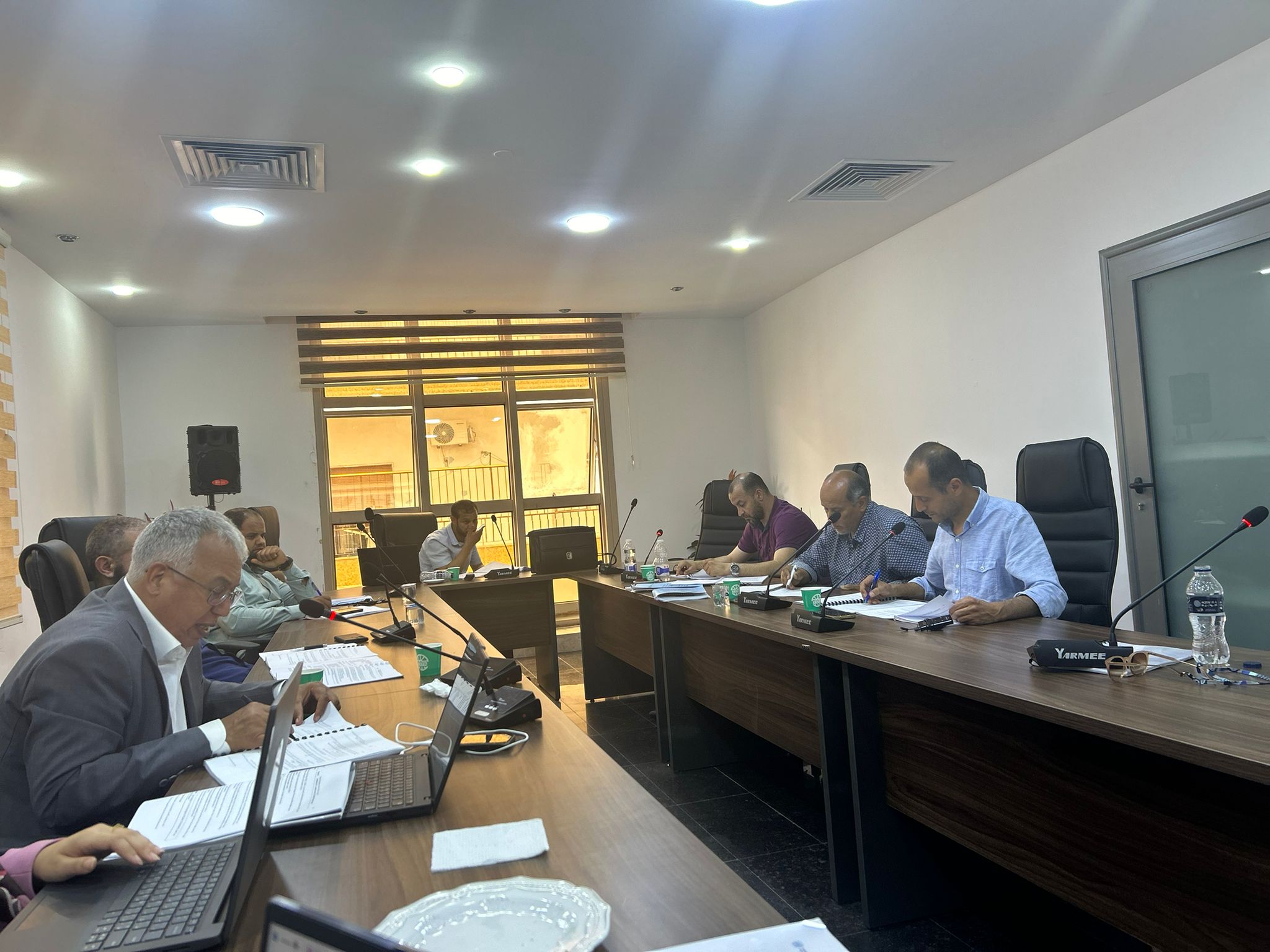 Libyan maritime authorities using YARMEE conference microphones