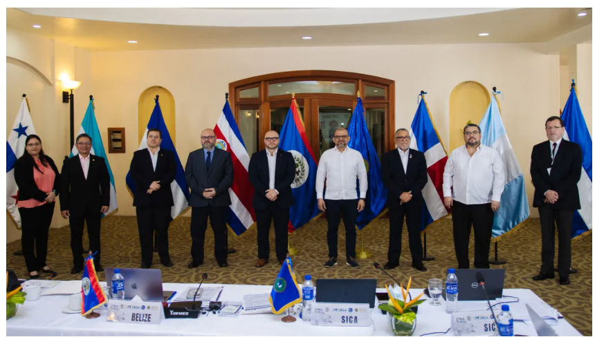SICA Energy ministers at an international congress